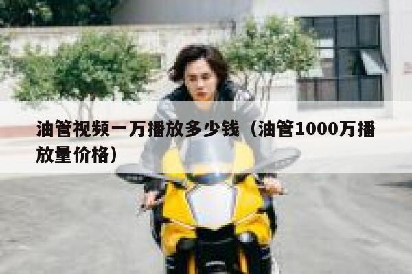 油管视频一万播放多少钱（油管1000万播放量价格） 第1张