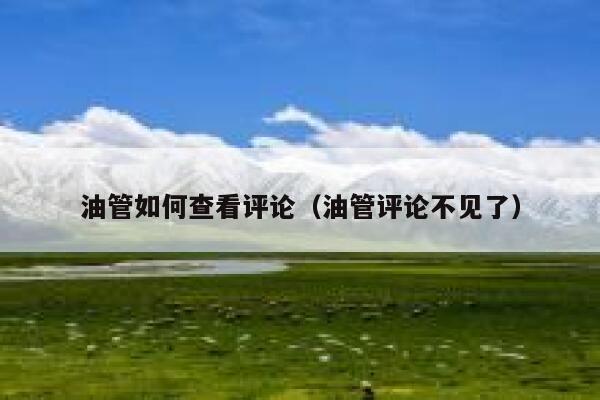 油管如何查看评论（油管评论不见了） 第1张