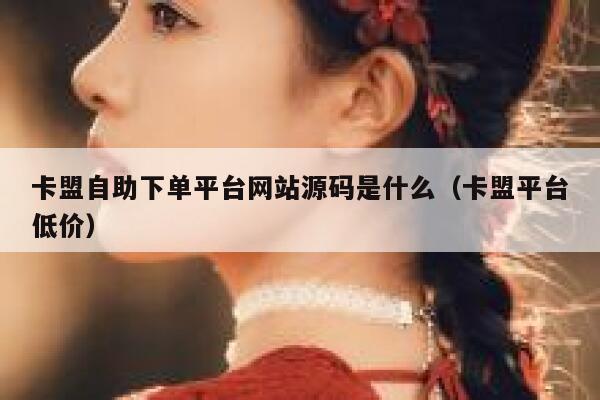 卡盟自助下单平台网站源码是什么（卡盟平台低价） 第1张