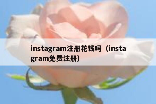 instagram注册花钱吗(instagram免费注册) 第1张 instagram注册花钱吗(instagram免费注册) 第1张