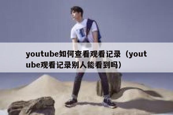 youtube如何查看观看记录(youtube观看记录别人能看到吗) 第1张 youtube如何查看观看记录(youtube观看记录别人能看到吗) 第1张