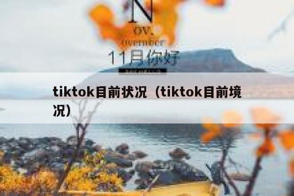 tiktok目前状况(tiktok目前境况) 第1张 tiktok目前状况(tiktok目前境况) 第1张