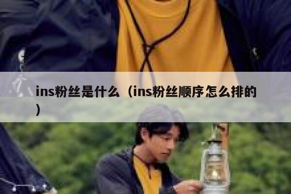 ins粉丝是什么(ins粉丝顺序怎么排的) 第1张 ins粉丝是什么(ins粉丝顺序怎么排的) 第1张