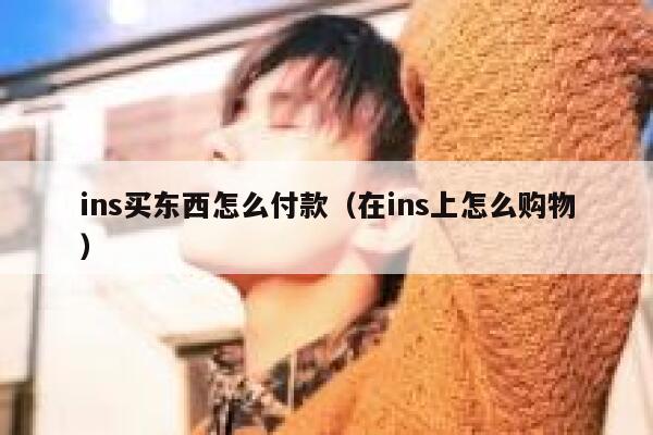 ins买东西怎么付款（在ins上怎么购物） 第1张