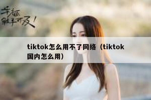 tiktok怎么用不了网络(tiktok国内怎么用) 第1张 tiktok怎么用不了网络(tiktok国内怎么用) 第1张
