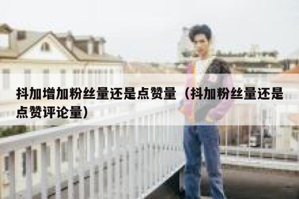 抖加增加粉丝量还是点赞量(抖加粉丝量还是点赞评论量) 第1张 抖加增加粉丝量还是点赞量(抖加粉丝量还是点赞评论量) 第1张