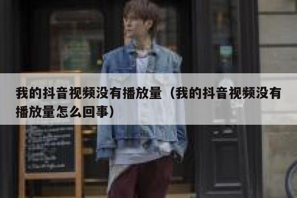 我的抖音视频没有播放量（我的抖音视频没有播放量怎么回事） 第1张