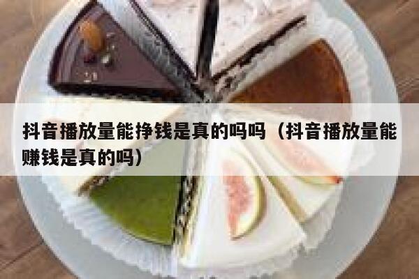 抖音播放量能挣钱是真的吗吗（抖音播放量能赚钱是真的吗） 第1张