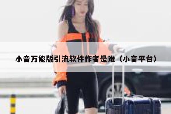 小音万能版引流软件作者是谁（小音平台） 第1张