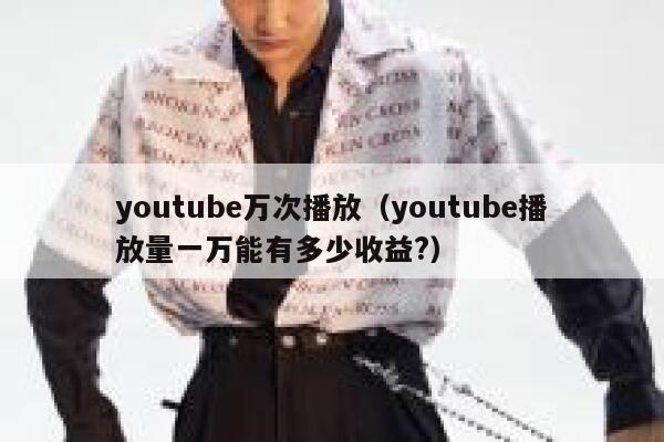 youtube万次播放（youtube播放量一万能有多少收益?） 第1张