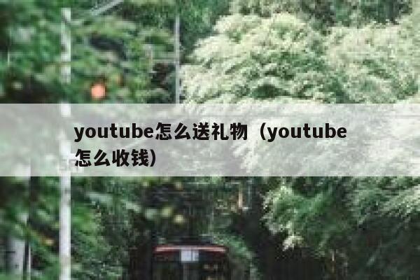youtube怎么送礼物（youtube怎么收钱） 第1张