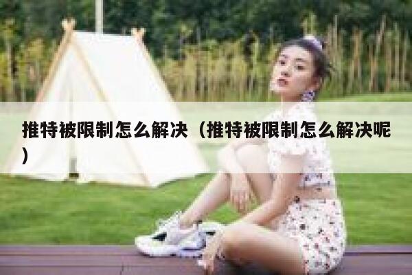 推特被限制怎么解决（推特被限制怎么解决呢） 第1张