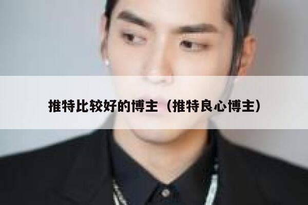 推特比较好的博主(推特良心博主) 第1张 推特比较好的博主(推特良心博主) 第1张