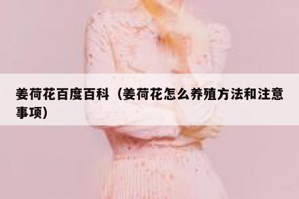 姜荷花百度百科（姜荷花怎么养殖方法和注意事项） 第1张