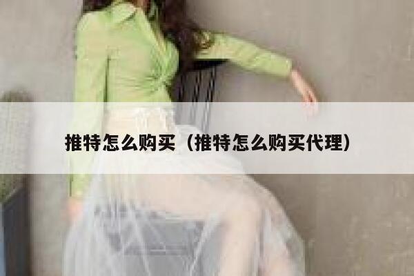 推特怎么购买（推特怎么购买代理） 第1张