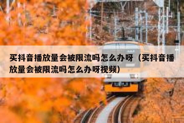买抖音播放量会被限流吗怎么办呀(买抖音播放量会被限流吗怎么办呀视频) 第1张 买抖音播放量会被限流吗怎么办呀(买抖音播放量会被限流吗怎么办呀视频) 第1张