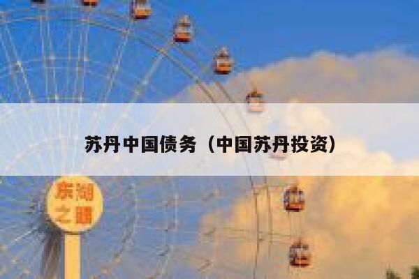 苏丹中国债务(中国苏丹投资) 第1张 苏丹中国债务(中国苏丹投资) 第1张