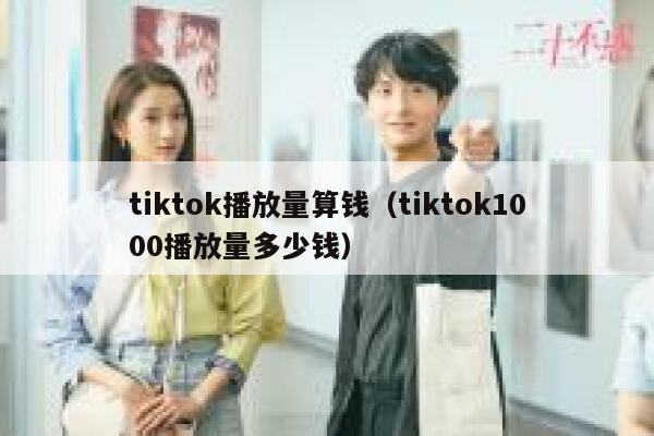 tiktok播放量算钱（tiktok1000播放量多少钱） 第1张