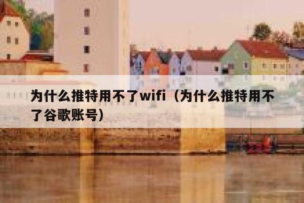 为什么推特用不了wifi（为什么推特用不了谷歌账号） 第1张