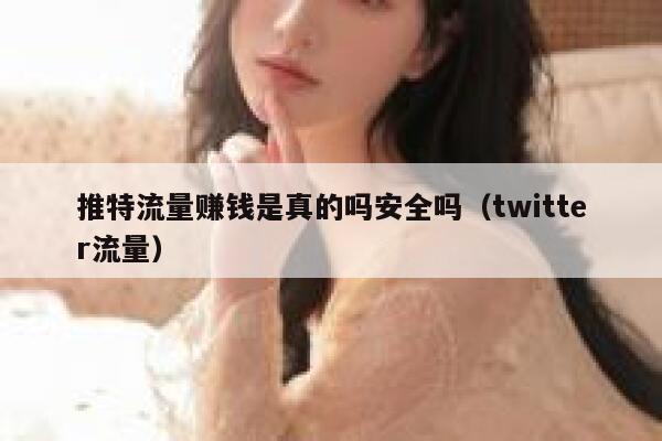 推特流量赚钱是真的吗安全吗(twitter流量) 第1张 推特流量赚钱是真的吗安全吗(twitter流量) 第1张