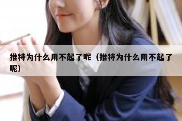 推特为什么用不起了呢(推特为什么用不起了呢) 第1张 推特为什么用不起了呢(推特为什么用不起了呢) 第1张