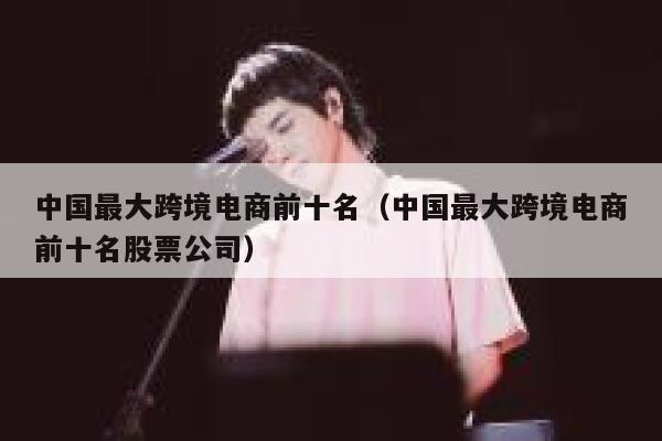 中国最大跨境电商前十名（中国最大跨境电商前十名股票公司） 第1张
