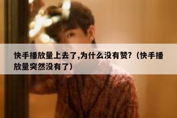 快手播放量上去了,为什么没有赞?（快手播放量突然没有了） 第1张