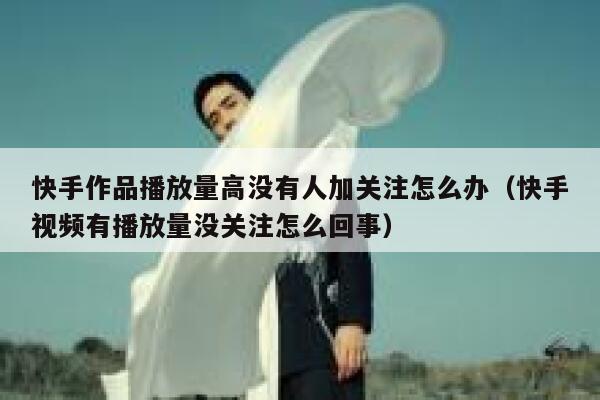 快手作品播放量高没有人加关注怎么办(快手视频有播放量没关注怎么回事) 第1张 快手作品播放量高没有人加关注怎么办(快手视频有播放量没关注怎么回事) 第1张