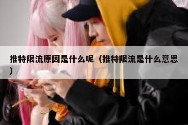 推特限流原因是什么呢（推特限流是什么意思） 第1张