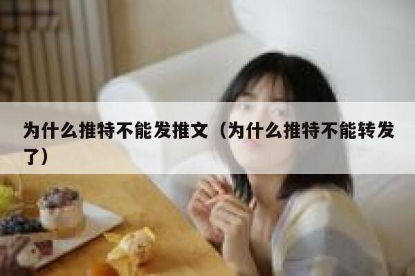 为什么推特不能发推文（为什么推特不能转发了） 第1张
