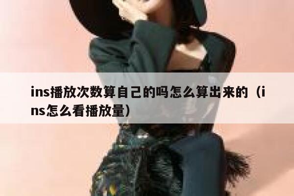 ins播放次数算自己的吗怎么算出来的（ins怎么看播放量） 第1张