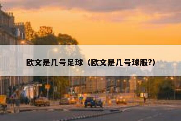 欧文是几号足球(欧文是几号球服?) 第1张 欧文是几号足球(欧文是几号球服?) 第1张