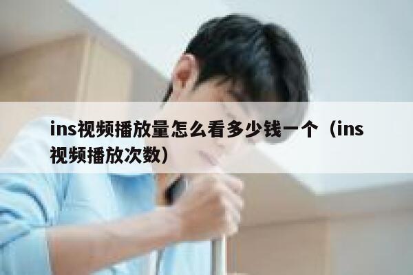 ins视频播放量怎么看多少钱一个(ins视频播放次数) 第1张 ins视频播放量怎么看多少钱一个(ins视频播放次数) 第1张