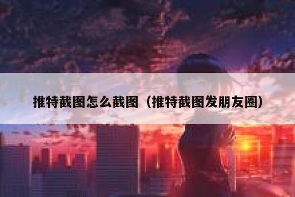 推特截图怎么截图（推特截图发朋友圈） 第1张