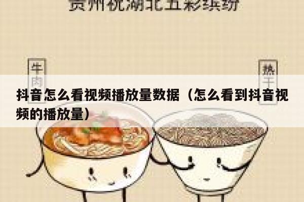 抖音怎么看视频播放量数据（怎么看到抖音视频的播放量） 第1张