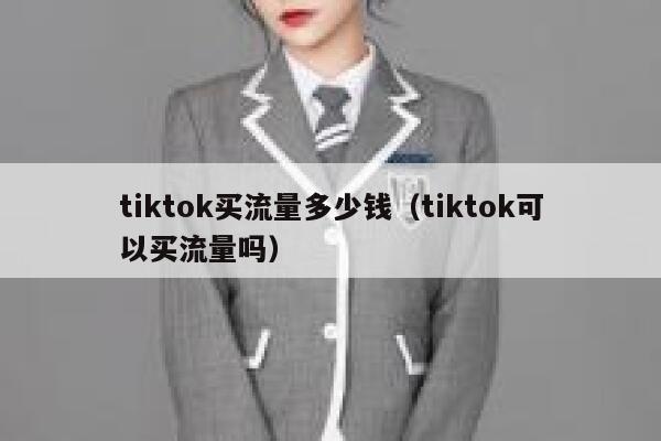 tiktok买流量多少钱（tiktok可以买流量吗） 第1张