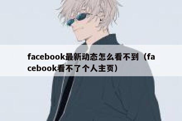 facebook最新动态怎么看不到（facebook看不了个人主页） 第1张