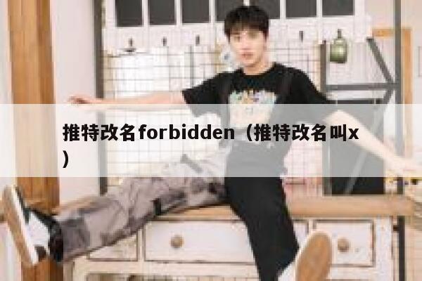 推特改名forbidden（推特改名叫x） 第1张