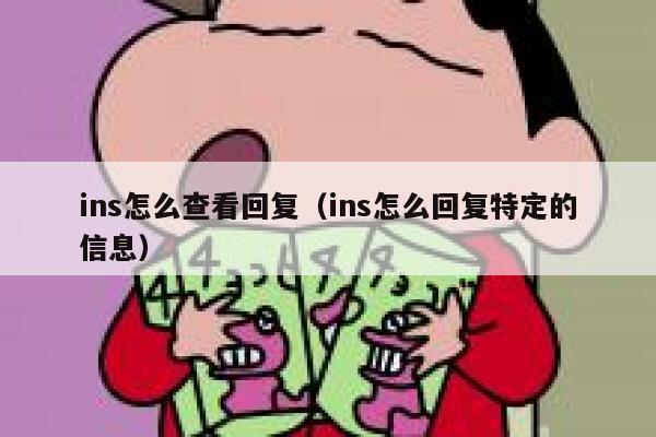 ins怎么查看回复（ins怎么回复特定的信息） 第1张