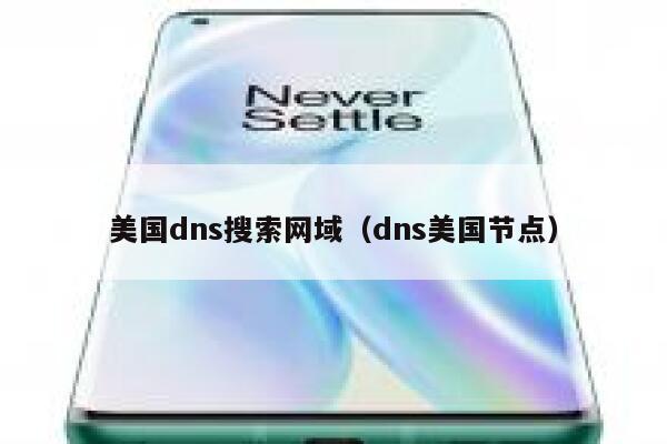 美国dns搜索网域（dns美国节点） 第1张