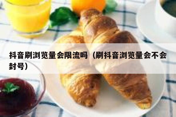 抖音刷浏览量会限流吗（刷抖音浏览量会不会封号） 第1张