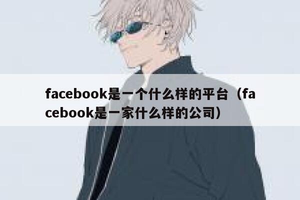 facebook是一个什么样的平台（facebook是一家什么样的公司） 第1张