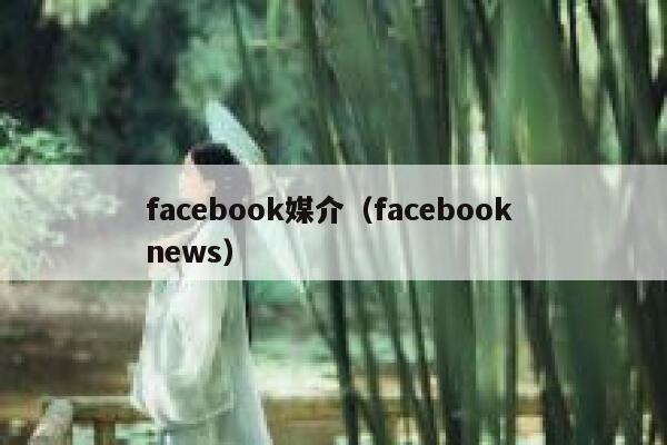 facebook媒介（facebook news） 第1张