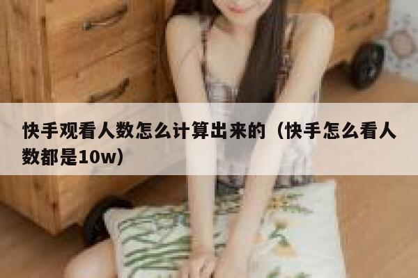 快手观看人数怎么计算出来的（快手怎么看人数都是10w） 第1张