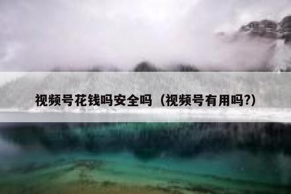视频号花钱吗安全吗（视频号有用吗?） 第1张