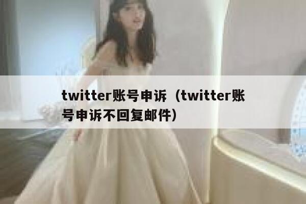 twitter账号申诉（twitter账号申诉不回复邮件） 第1张