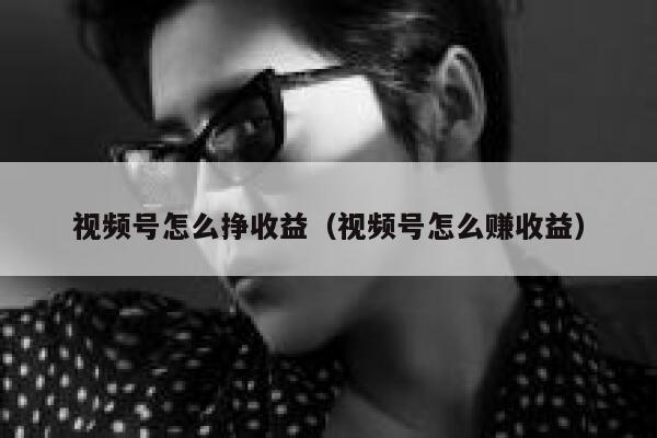 视频号怎么挣收益（视频号怎么赚收益） 第1张