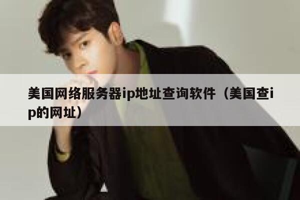 美国网络服务器ip地址查询软件（美国查ip的网址） 第1张