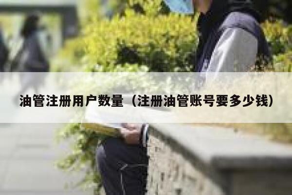 油管注册用户数量（注册油管账号要多少钱） 第1张