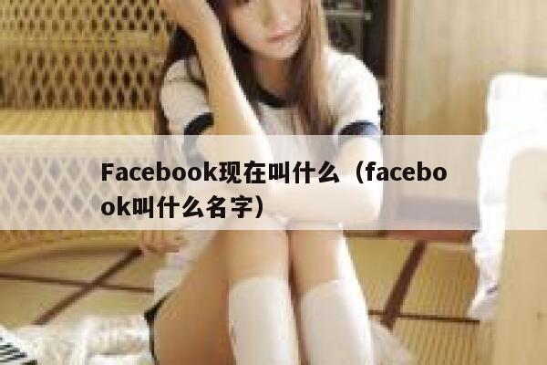 Facebook现在叫什么（facebook叫什么名字） 第1张